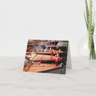 Kort för klassikerfartyghälsning