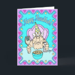 Kort för KNISHES Hanukkah<br><div class="desc">Det Hanukkah partydjur skämmer bort i en av hans favorit- diskstunder som kommer med oss hans väl önskemål i denna känslosamma och "tasteful" Hanukkah hälsning.</div>
