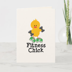 Kort för konditionchickhälsning