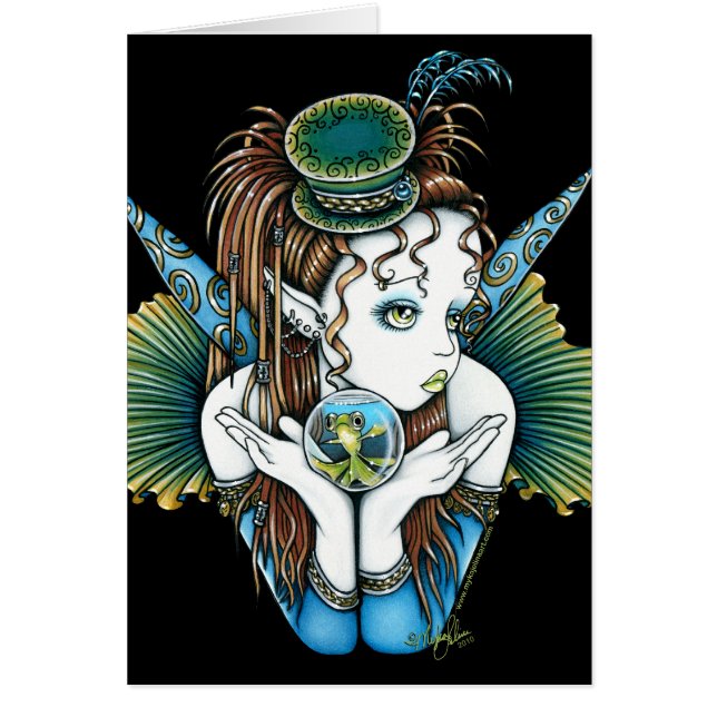 Kort för konst för Couture "för Brooke" (Framsidan)