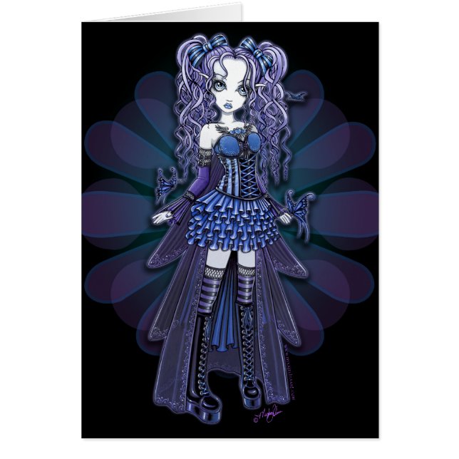 Kort för konst för fjäril "för Haylee" (Framsidan)