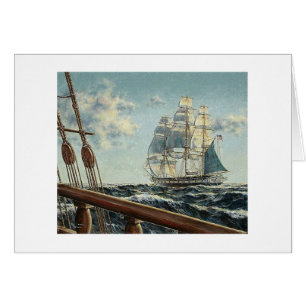 Kort "för konstellation" för Paul McGehee Frigate