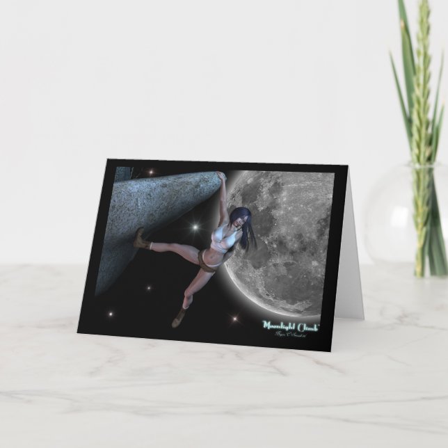 Kort för konstverk för klättring "för (Framsida)