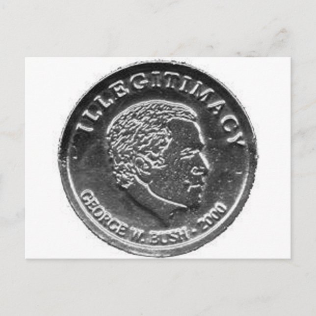 KORT FÖR KONSUMTION AV GW BUSH SILVER STOLEN-VALET (Framsida)