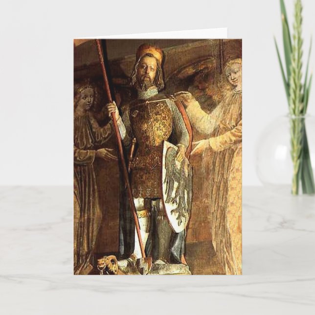 Kort för kung Wenceslas (Framsida)