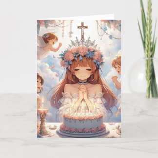 Kort för kvinnans kristna födelsedag
