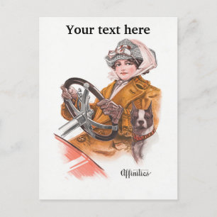 Kort för kvinnligt körkort