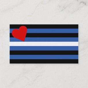 Kort för läderflaggatrick