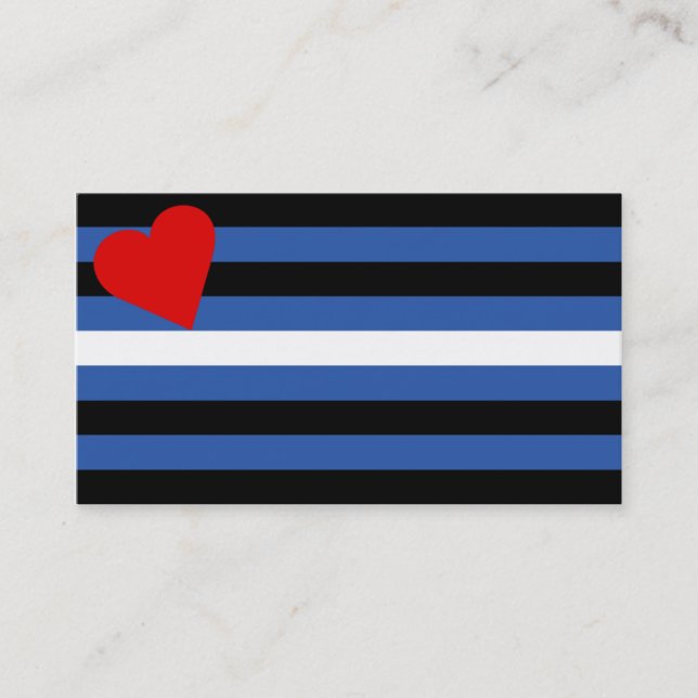 Kort för läderflaggatrick (Framsida)