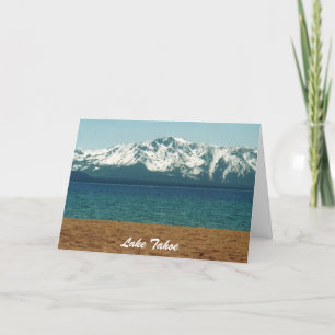 Kort för Lake Tahoe julsamling