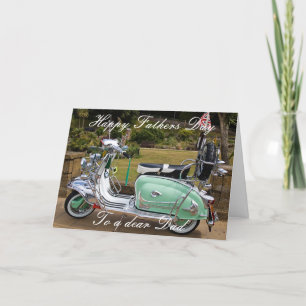 KORT FÖR LAMBRETTA-SPARKCYKELFARS DAG