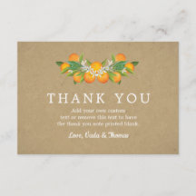 Kort för landorangetack