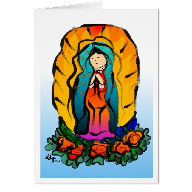 Kort för Laoskuldde Guadalupe (Framsidan)