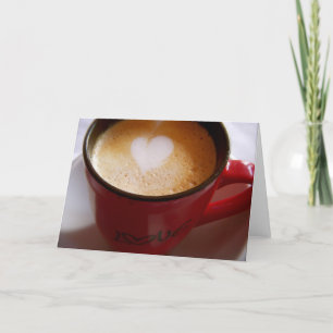 Kort för Latte kärlekhälsning