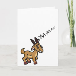 Kort för Ljud och lute Talking Goat Fars dag