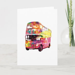 Kort för London busshälsning