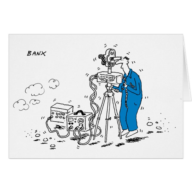 Kort för Longines Timekeeper 1964 (Framsidan Horizontal)