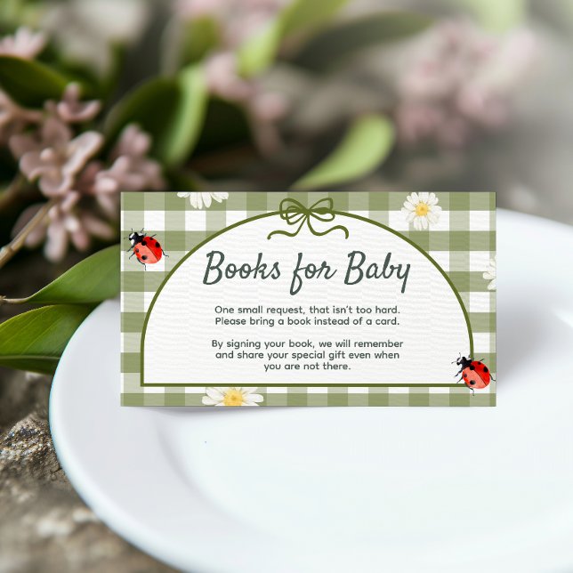 Kort för Love Bug Books för Baby Enclosure (Skapare uppladdad)
