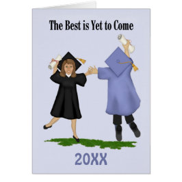 Kort för lycklig - stor insida - Anpassa