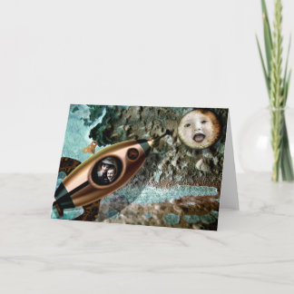 Kort för månebabyhälsning