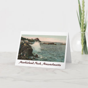 Kort för Marblehead nackeMassachusetts hälsning