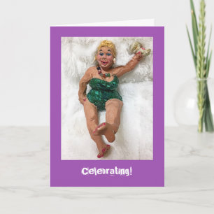 Kort för margaritaflickafödelsedag