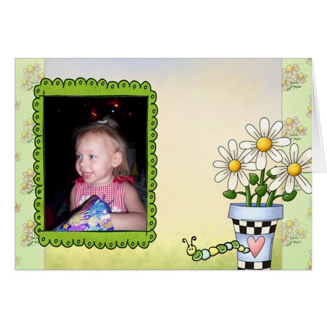 kort för meddelande om adoption/baby (Framsidan Horizontal)