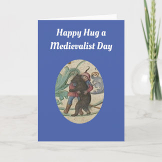kort för medeltida hälsning