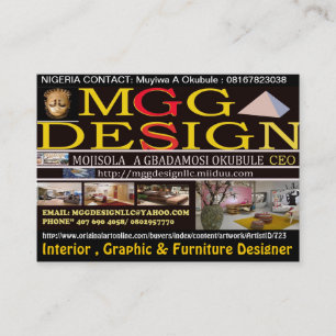 KORT FÖR MGG-DESIGNLLC (MOJISOLA A GBADAMOSI