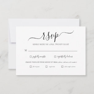 Kort för minimal OSA av enkel Elegant