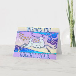 Kort för MinkHolidaze julafton - lilaspiraler