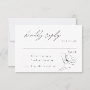 Kort för minsta konsthölje för Blommigt Line