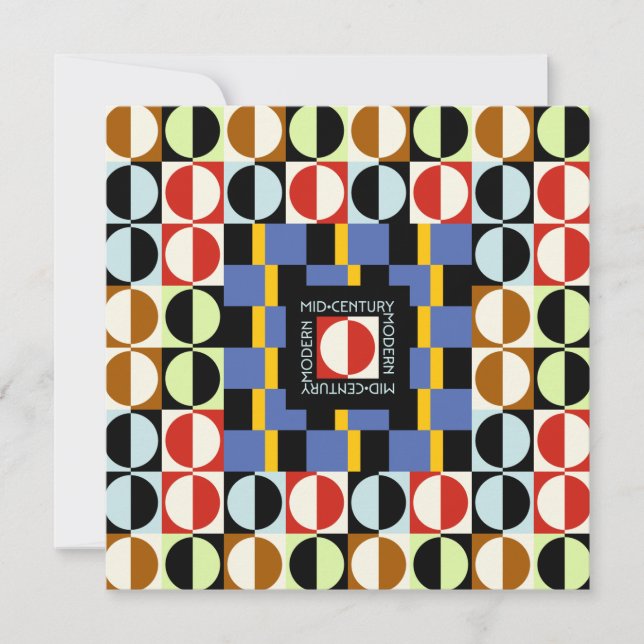 Kort för mitten av århundradet (Framsida)