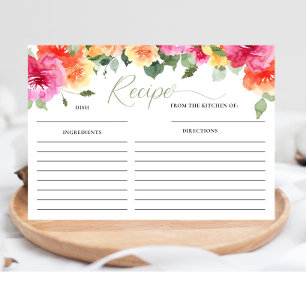 Kort för möhippa av peonies orange-rosa