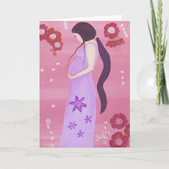 Kort för mor-to-be (Framsida)