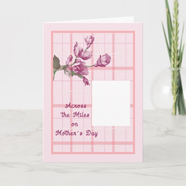 Kort för Mors dag, lägg till ditt eget foto (Framsida)