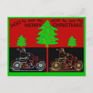 Kort för motorcykelns julklapp