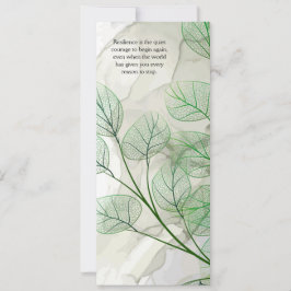 Kort för motståndskraft och mod