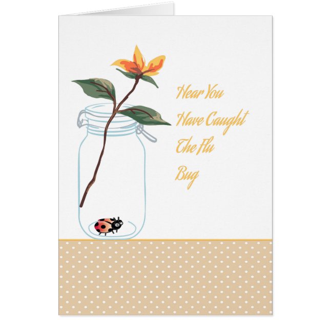 Kort för någon med influensan (Framsidan)