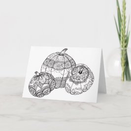 Kort för nedgångthanksgivingpumpa