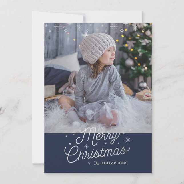 Kort för O HELIGT NATT-/julfoto (Framsida)