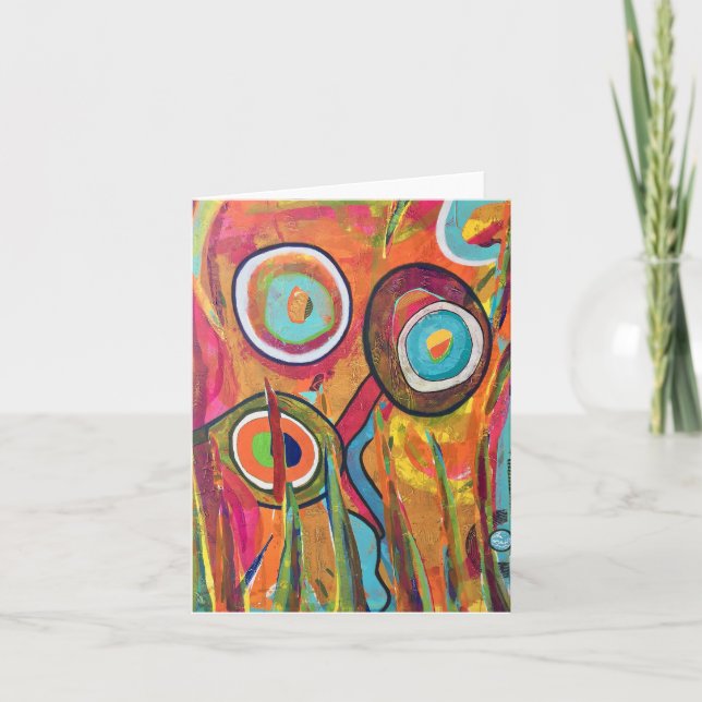 Kort för omvänd tom anteckning (Framsida)