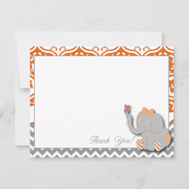 Kort för orange- & sparregrå färgtack (Framsida)