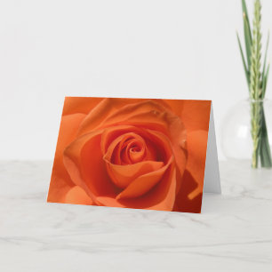 Kort för orangerovalentin