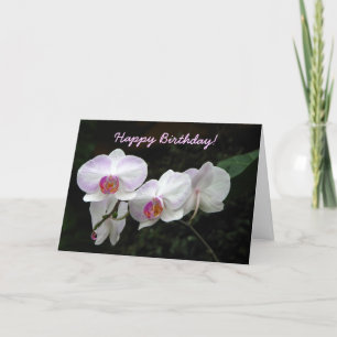 Kort för Orchidfödelsedaghälsning