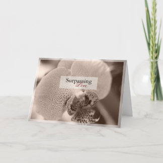 Kort för Orchidkärlekhälsning