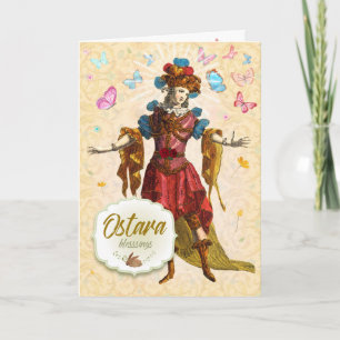 Kort för Ostara välsignelsehälsning