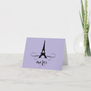 Kort för Paris Eiffel torntackkort