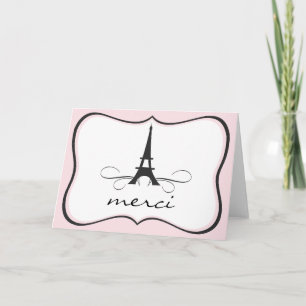 Kort för Paris Eiffel torntackkort