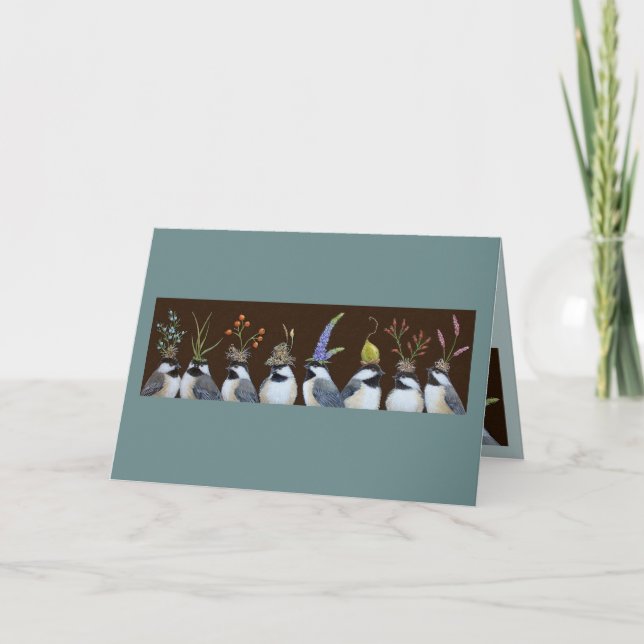 Kort för party-kycklingar (Framsida)